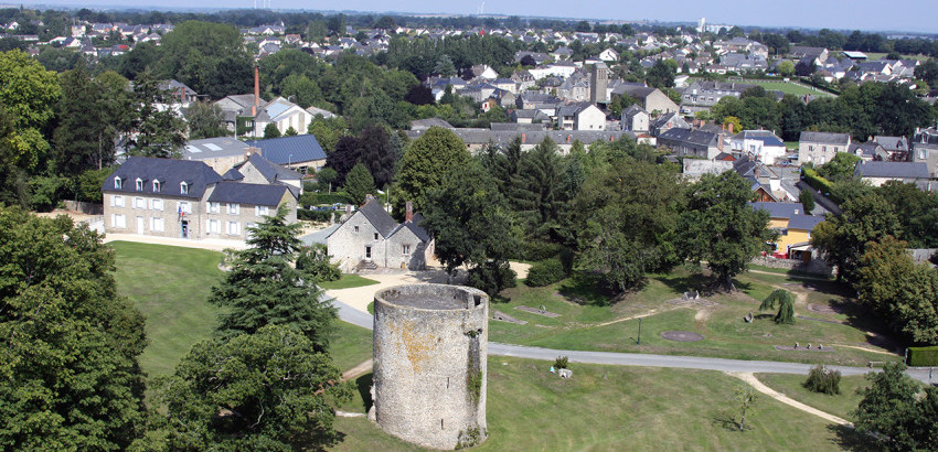 PLU commune d'Aron - Aron vu du ciel