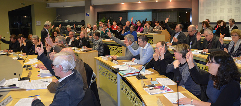 la fusion - le nouveau conseil communautaire de Mayenne Communauté