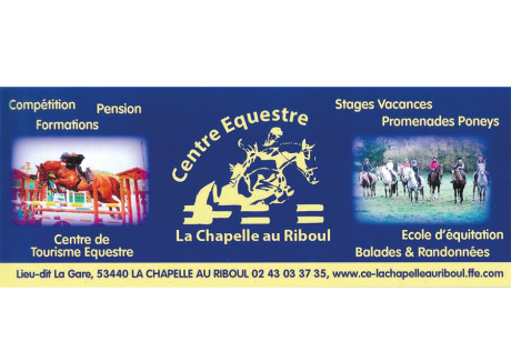 Centre équestre - banderolle de présentation