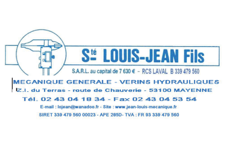sarl jean louis - carte de visite