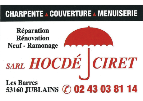 HOCDÉ-CIRET carte de visite